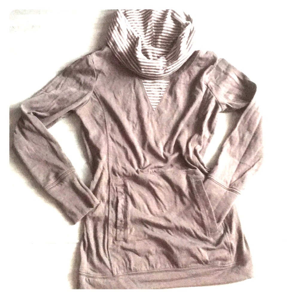 REI cowl neck cold gear activewear shirt • sz XS